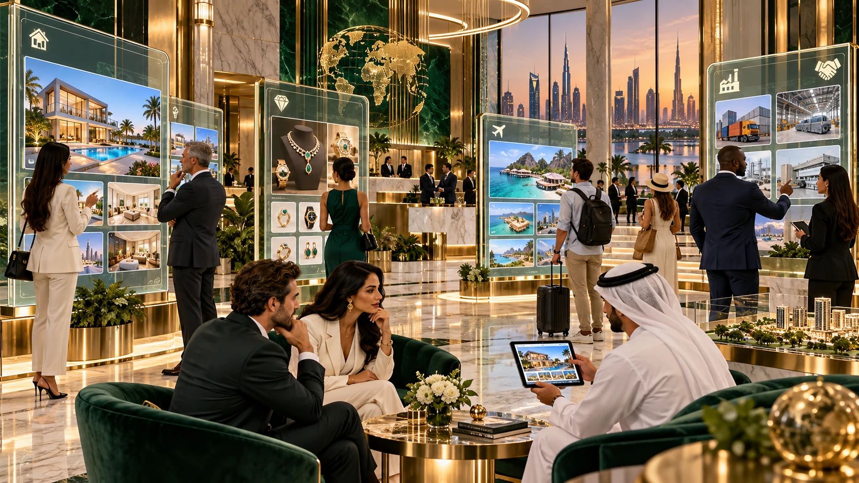 Centro Comercial Global de Casa Mackallister con negocios, profesionales y oportunidades comerciales